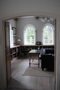 Bespoke Fitted Bookcases by Surrey cabinet makers Aidan McEvoy Fine Furniture