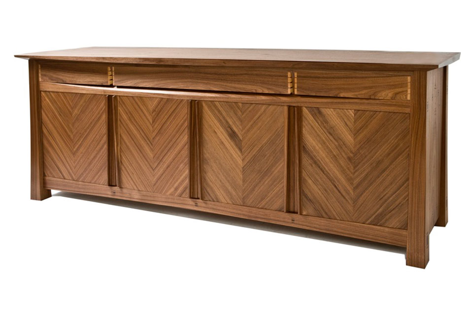 Walnut Sideboard - front view