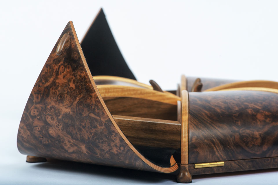 Aestas Jewellery Box - part open