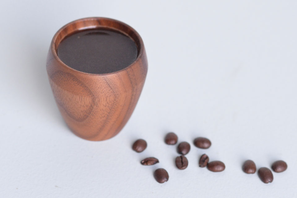 Walnut Espresso Cup - Full