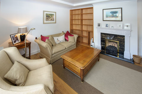 Alcove Bookcase in Cherry