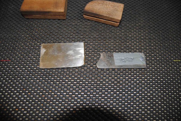 Click to view in LightBox Scrapers made for purpose from high carbon steel