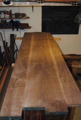 Sideboard top jointed up