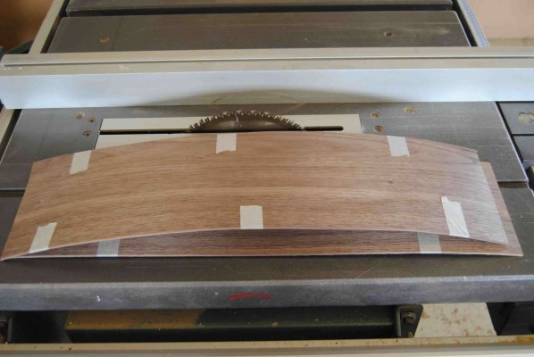 Trimmed packs ready for taping