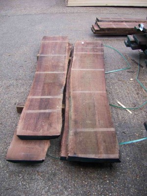 52mm Walnut timber planks