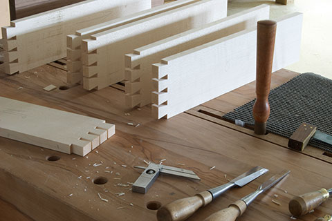 cut dovetails