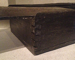 dovetailed box from Vasa
