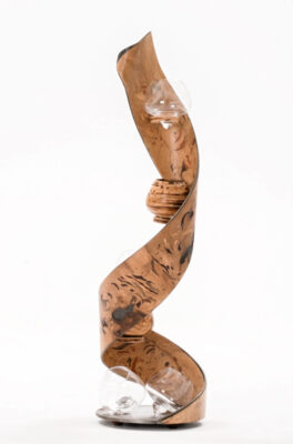 Marquetry Glass Holder Audrey Fasquelle